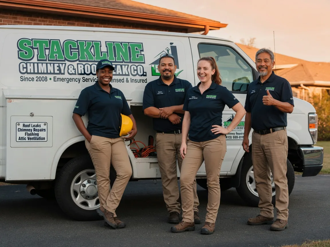 Chimney flashing repair company in Mineral Bluff, GA